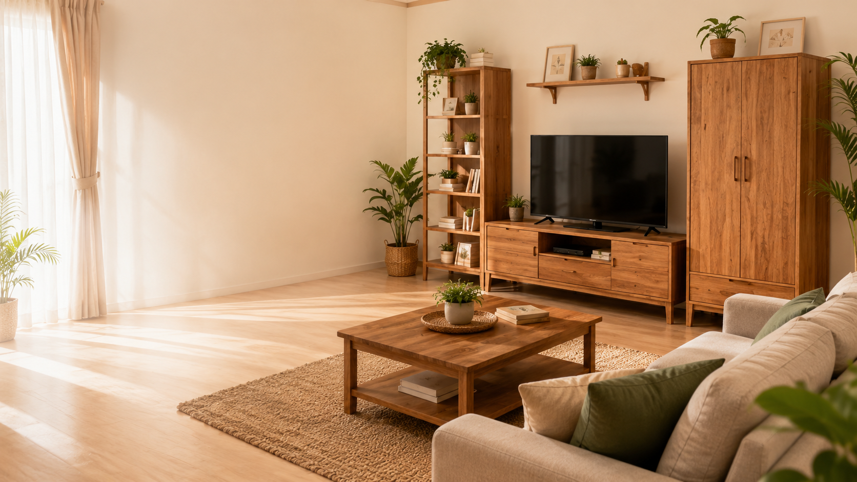 Interior furniture kayu RumahKayu